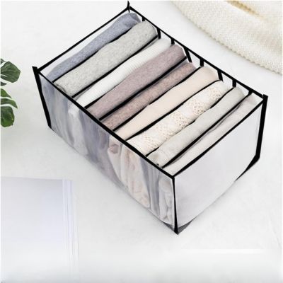Organisateur-de-tiroir-polyvalent-pour- armoire-&-tiroir-avec-9-compartiments-noir