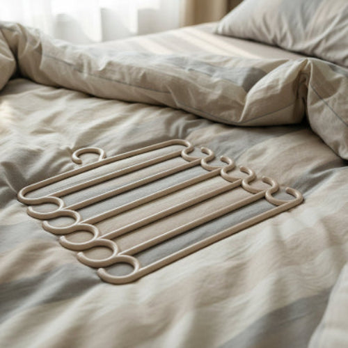 cintre pour pantalon beige