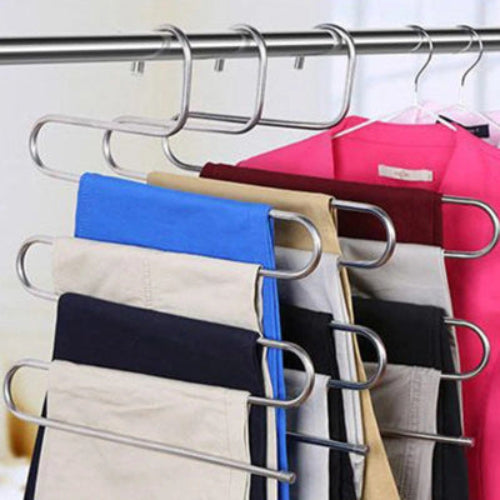 cintre pour pantalon multiple jusqu'à 5 pantalons gain place