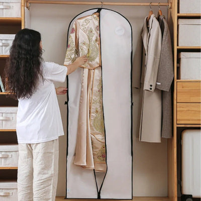 housse de vêtement femme range robe cérémonie housse protectrice dressing