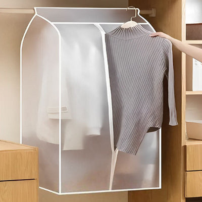 housse pour vêtement opaque femme sort pull cintre
