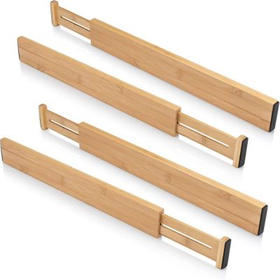 organisation de tiroir bambou lot de 30.48 à 43.18 cm
