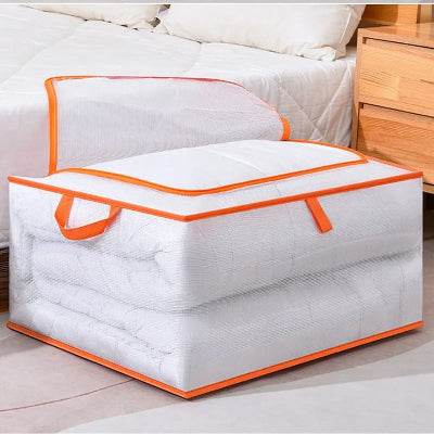 sac de rangement couette facile a transporté lit chevet