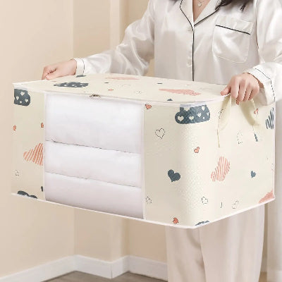 sac de rangement couette transport femme facile poignée renforcé