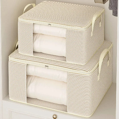 sac de rangement pour vetement beige