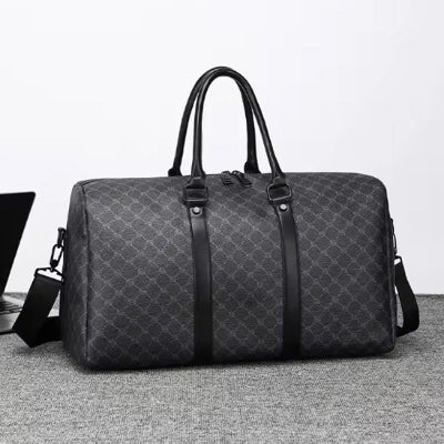 sac de voyage homme noir elegant intemporel ordinateur