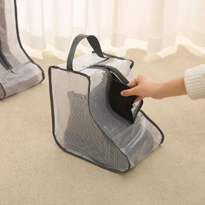 sac pour ranger les chaussures femme prend bottine sac ouvert