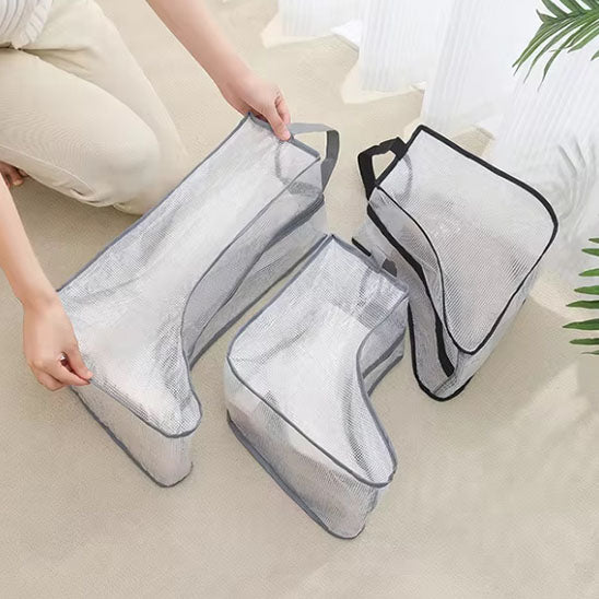 sac pour ranger les chaussures modèles plat botte bottine