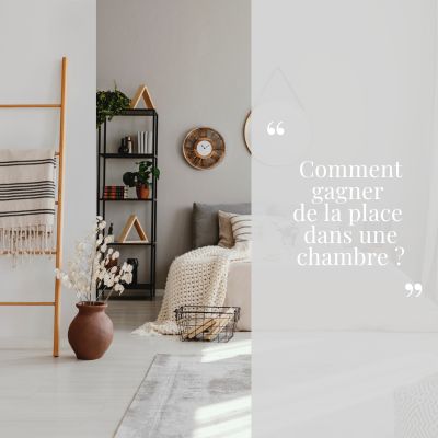 chambre bien rangé et optimisé