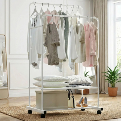 Portant à vetement blanc | Portant Pure White™