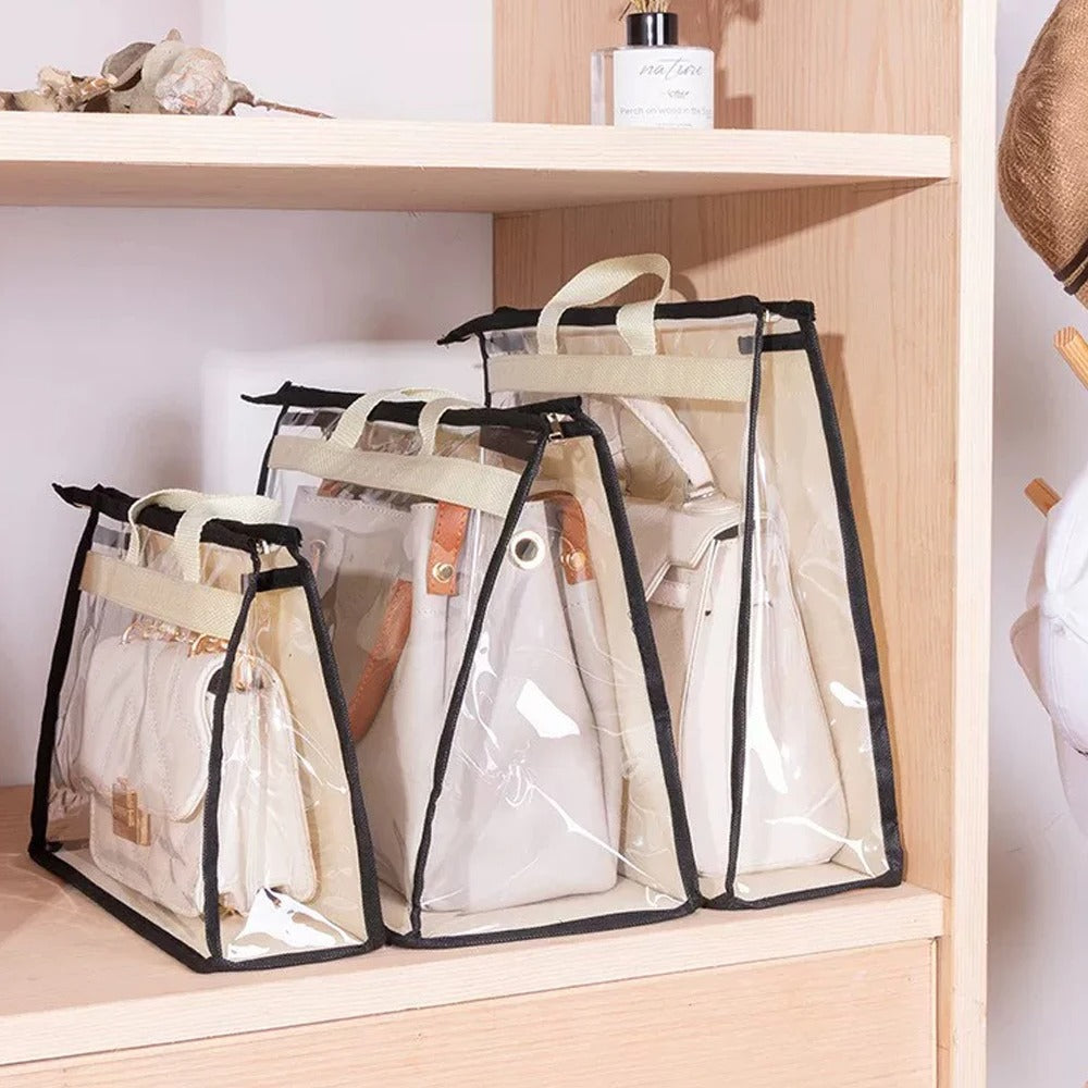 3 rangement sac à main pose étagère dressing