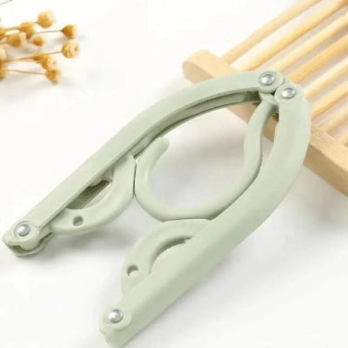 Cintre pliant vert