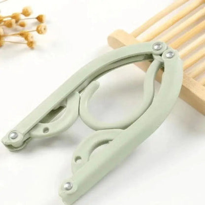 Cintre pliant vert