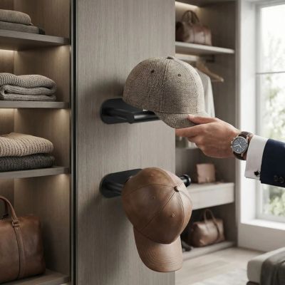 Porte casquette mural | LineaCap™