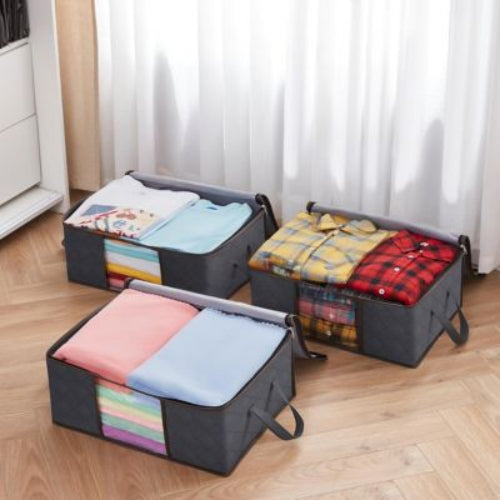 Sac de rangement compact de 35 L par lot de trois optimise votre espace