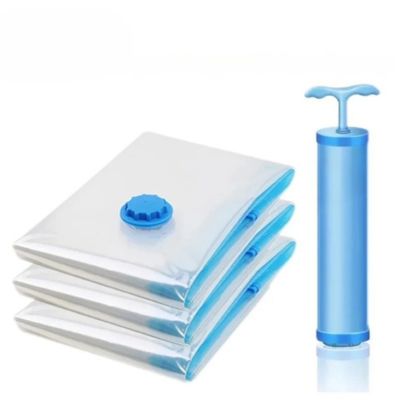 Sac-de-rangement-sous-vide- hermétique-en-lot-de-3-sacs-avec- pompe-de-compression-textile-Fini-poussière-&-mites