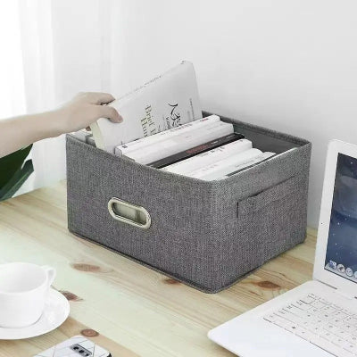 boîte de rangement livre range vertical bureau ordinateur