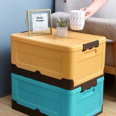 boite de rangement plastique 2 boites empiles transformetable chevet