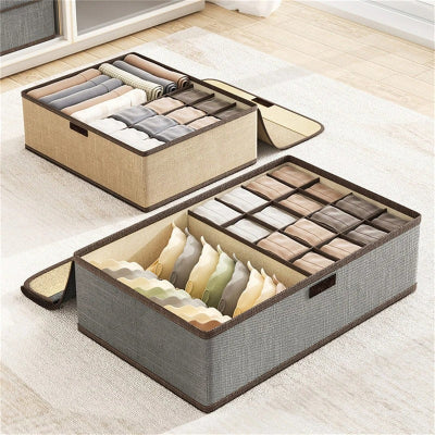 boite de rangement sous vetement 17 grilles et 13 grilles