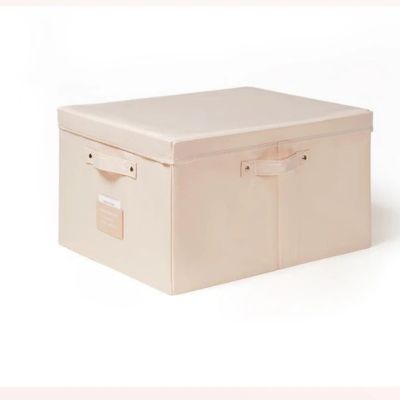 boite de rangement tissu rose