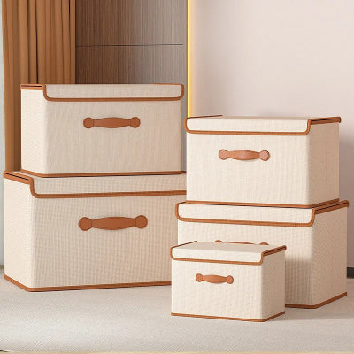 boite de rangement vetement de différente taille pose chambre