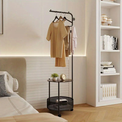 chevalet chambre noir vetement suspendu lit etagere