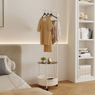 chevalet chambre vetement suspendu lit etagere