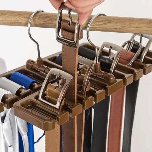 cintre à  ceinture marron 5 positions