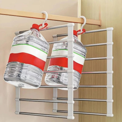 cintre à pantalon résistant supporte charge bouteille eau 8 L