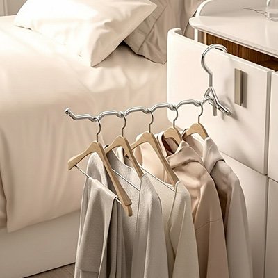 cintre accroche tiroir commode chambre