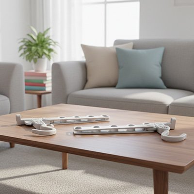 cintre replie pose table basse