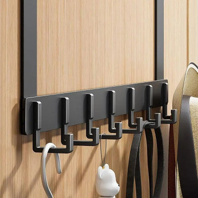 crochet porte noir cintre porte clé ceinture chapeau