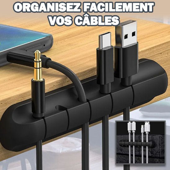 Esay cable™ | Organisateur de câbles - HAPPINESS RANGEMENT