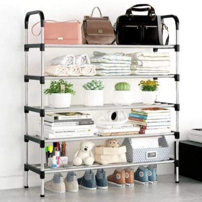 étagère a chaussures polyvalente sac à main linge livre jouet fourniture bureau chaussures