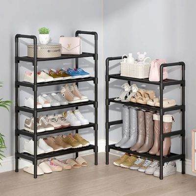 étagère à chaussures réglable bottes baskets peu encombrant coin chambre