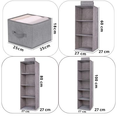 etagere suspendre amobible optimise penderie jusqu a 100 cm hauteur