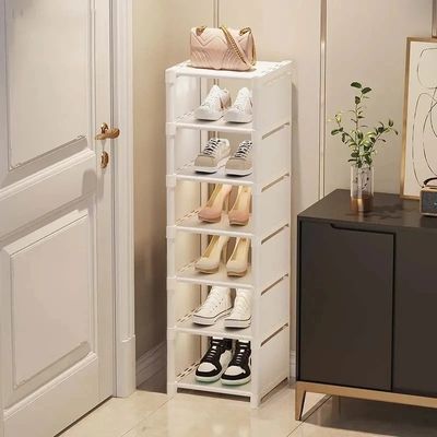etageres a chaussures blanc 7 niveaux chaussures sac a main