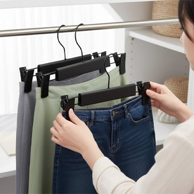 femme clipe jean cintre pantalon ne glisse pas​