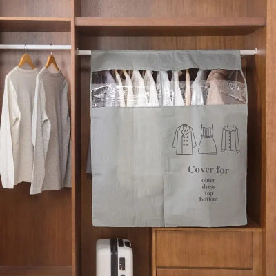housse à vêtements gris