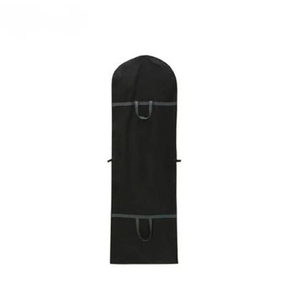housse de vetement noir pliable transportable poignée