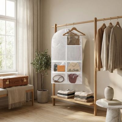 housse de voyage pour vêtements suspendus portant vêtement bois chambre