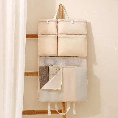 organisateurs de bagages suspendu poignee echelle bois 