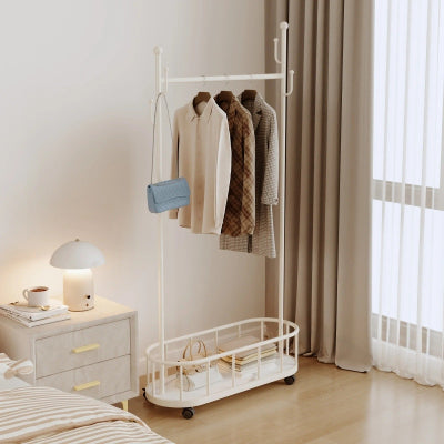 portant à vetement blanc 80 cm suspendu sac vêtement 