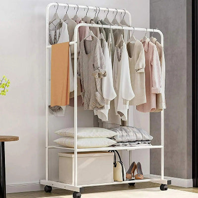 portant à vetement blanc suspendu tunique chemise étagère oreille couverture 