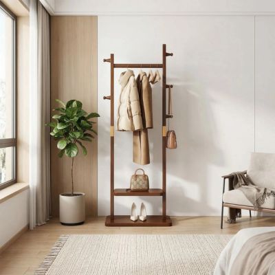 portants vetements en bois suspendu blouson sac chaussure fauteuil lit 