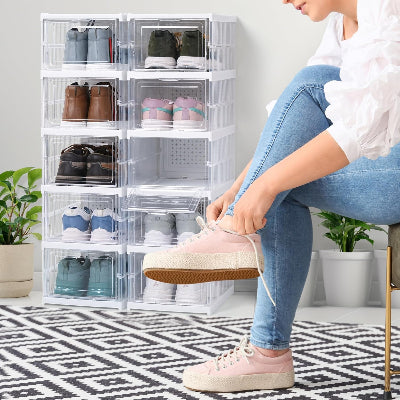 rangement chaussure femme choisi chaussures facilement les lacent avec sourire