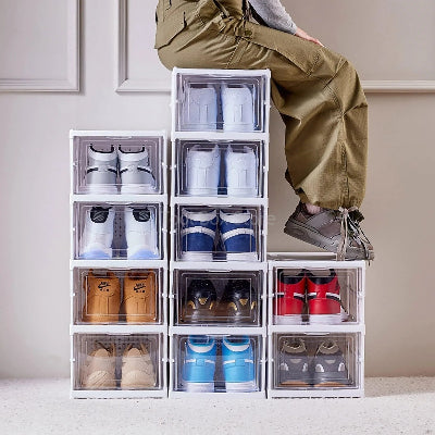 rangement chaussure modulable solide supporte le poids d'une personne