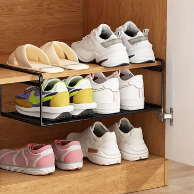 rangement chaussure noir création rangement chaussure 2 pairs supplémentaire