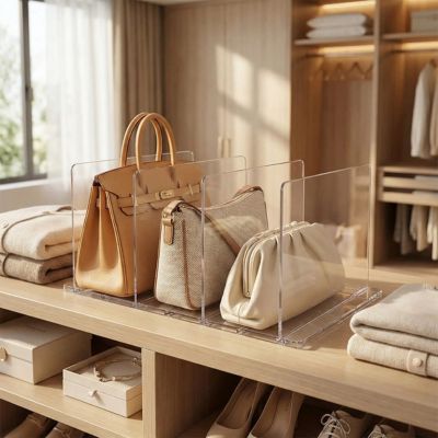 rangement sac à main dressing transparent pose ilot dressing