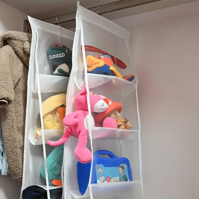 rangement sac à main range jouet compartiment optimisation chambre enfant